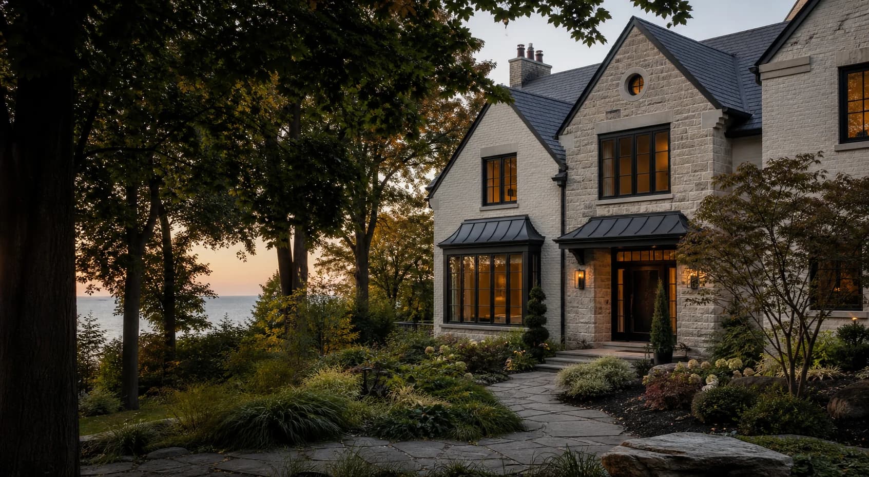 A home near the Oakville waterfront