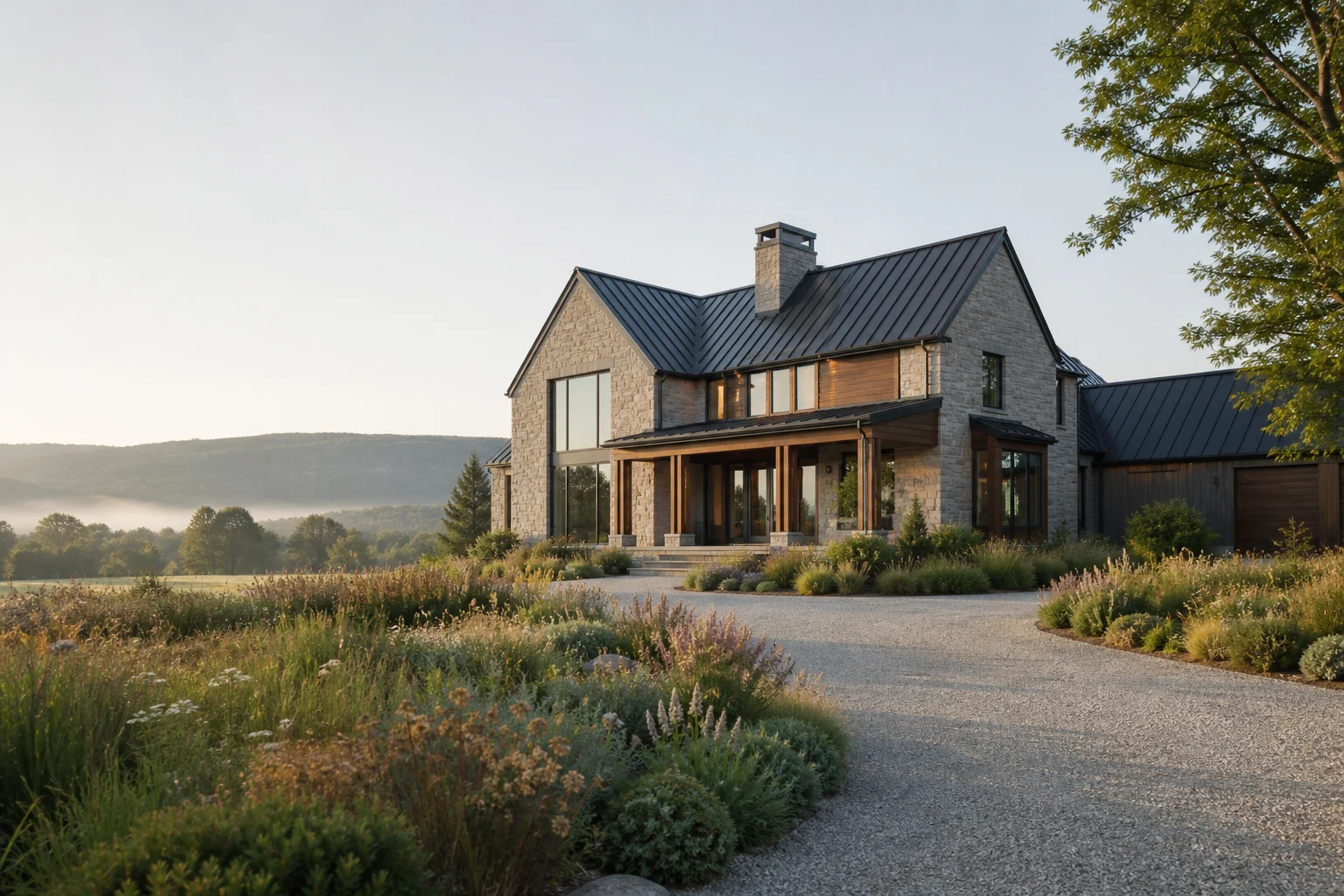 Milton luxury real estate and neighbourhood architecture