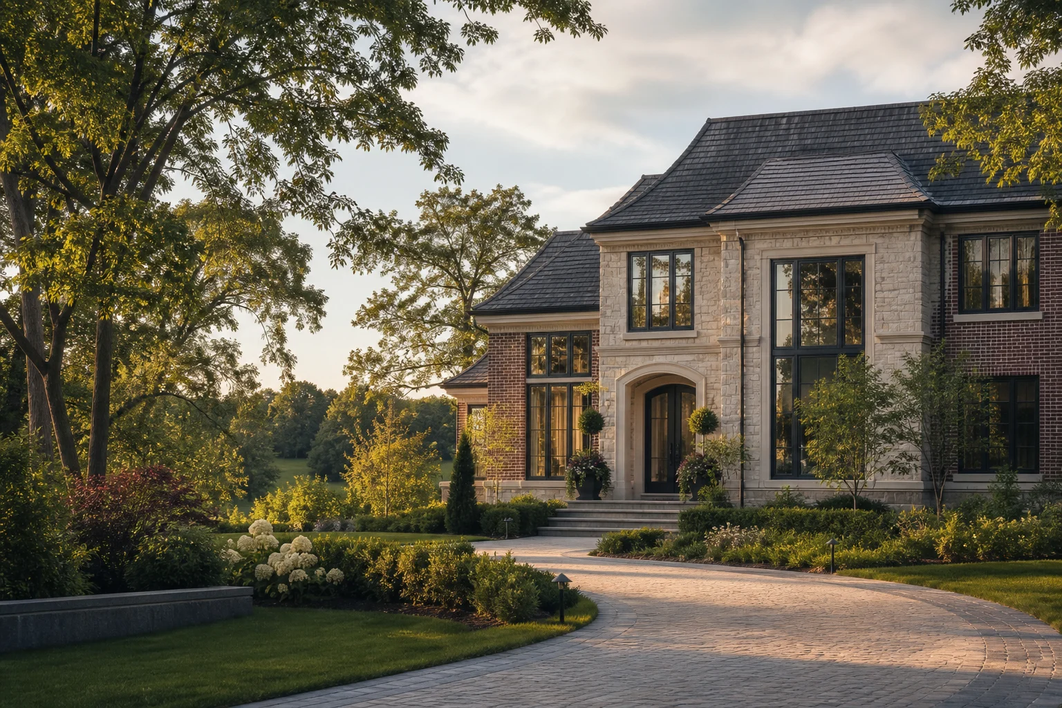 Vaughan luxury real estate and neighbourhood architecture