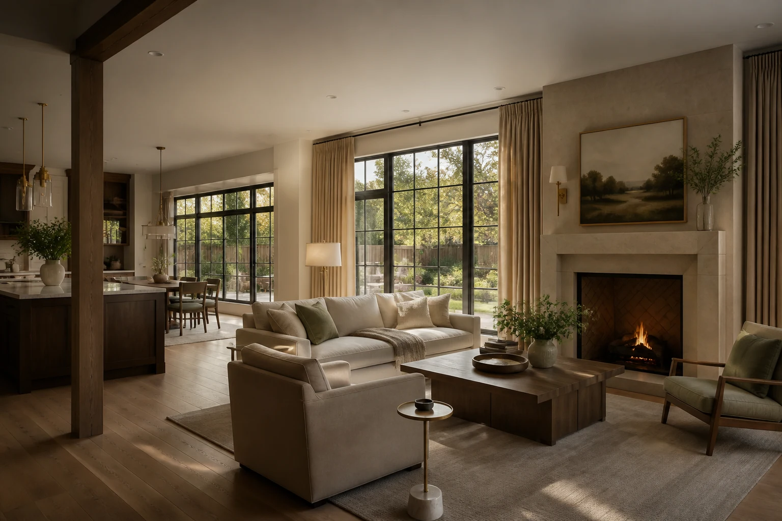 Light-filled West GTA family-home interior